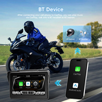 Écran CarPlay pour moto Podofo 7 pouces, Android Auto/CarPlay/BT avec fixation rapide facile/contrôle par bracelet au volant ODM