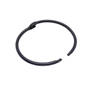 Anillas de Encuadernación de Hojas Sueltas Negras de 3 Pulgadas EWANG para Cuadernos de Dibujo, Álbumes de Fotos y Manualidades - Product Image 2