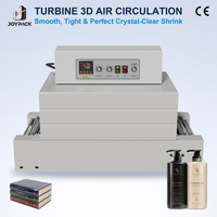 Chaîne de production semi-automatique 3020 pour l'emballage de bouteilles/cosmétiques – Tunnel de rétraction à chaud pour films PVC/POF