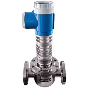 징지 오일 LC 유량계 고정밀 0.5% 타원형 기어 SUS304 SUS316L 플랜지 연결 12V DC 배터리 물 감지 OEM - Product Image 1