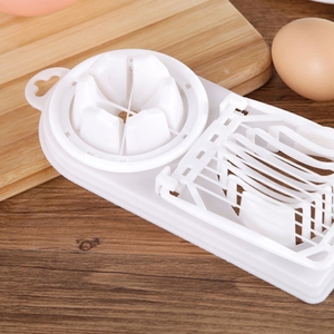 Cortador de huevos de alambre de acero inoxidable para huevos duros, herramientas de cocina, cortador de huevos de Metal de mano - Product Image 1