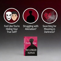 Ya no soy humano de Osamu Dazai, libro de lectura de ficción psicológica de literatura japonesa clásica