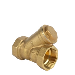 Vanne de retenue en laiton de haute qualité en forme de Y avec filetage interne et filtre en laiton résistant aux hautes températures - Product Image 3