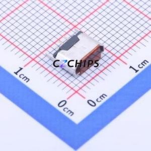 MC-606-AWT USB Connector Through hole Component (THT) Connector Micro-B Female Through Hole 5P - Product Image 1