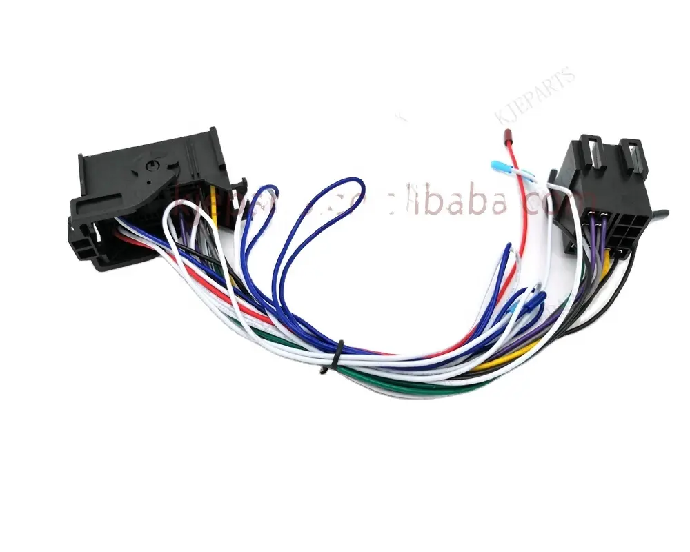 Auto Digital Power Amplifier Rewiring Cable 52pin Connector ISO Adapter Wiring Harness For Fiats Car audio