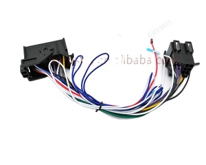 Cable de Reemplazo para Amplificador de Potencia Digital Automotriz con Conector de 52 Pines, Adaptador ISO, Arnés de Cableado, Aislamiento de PVC y PTFE, Cobre Puro de 14-24 AWG - Product Image 1