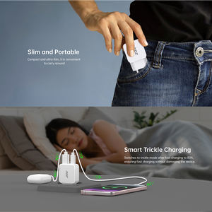 <span class=keywords><strong>Chargeur</strong></span> rapide PD électrique personnalisé Tommox OEM/ODM 20W Type-C Gan pour smartphone et appareil photo, prise EU KR - Product Image 5