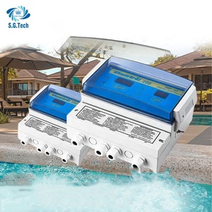 Moniteur de pH et <span class=keywords><strong>ORP</strong></span> pour <span class=keywords><strong>piscine</strong></span> Water Crown Chemtrol 250, contrôleur numérique automatique de la qualité de l'eau, ABS non toxique pour <span class=keywords><strong>piscine</strong></span> - Product Image 3