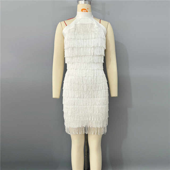 Summer New Strapless V-neck Bow Casual Dress Women Party Dresses Woman Princess Dress