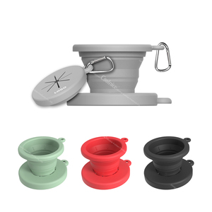 New Design Reusable <b>Portable</b> Silicone Material Filter Paperless Cone <b>Coffee</b> <b>Maker</b> Dripper - Product Image 5