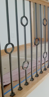 Bascule en fer forgé au Design moderne, nouveau style, balustrade d'escalier, 23 cm