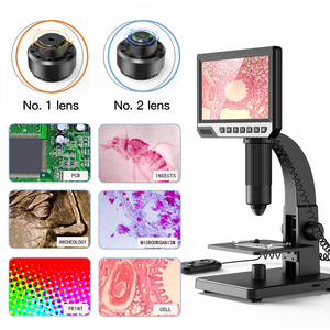 Microscopes de soudure de mesure, bijoux de diamant, réparation de téléphone portable, PCB, mécanique, Microscope numérique avec caméra - Product Image 4