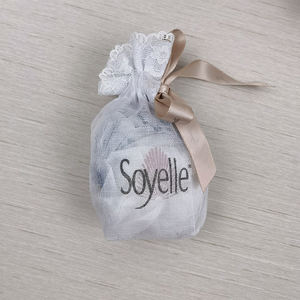 Sac cadeau en toile de jute, en <span class=keywords><strong>organza</strong></span>, en dentelle florale, blanc et noir, petit sac à bijoux, sac à <span class=keywords><strong>parfum</strong></span>, sac cadeau pour fête - Product Image 5