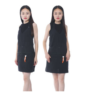 Friseur Workwear Salon Stylist Wasserfeste Haarschnitt abdeckung Modischer Polyester kittel - Product Image 3