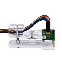 Klip Uji IC Pitch 2.00mm, Fixture Pemrograman, Probe Pogo Pin, Adaptor ISP Satu/Dua Baris, SOIC SOP