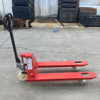 Chine PU roue chariots élévateurs hydrauliques 3000kg main transpalette chariot manuel crics palette vente directe d'usine