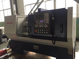 Servicio Personalizado, Torno CNC CK6140 de Bancada Inclinada, Monofásico, 220V, Automático, para Metal - Product Image 1