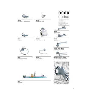 Nuovo arrivo Set di ferramenta da bagno in lega di zinco/acciaio inossidabile accessori Premium collezione da bagno - Product Image 5