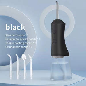 Limpiador Dental Inteligente Inalámbrico Portátil Recargable Multifuncional con 4 Boquillas, Dispositivo de Irrigación Bucal IPX7 para el Hogar - Product Image 6