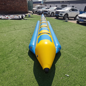 Bateau banane <span class=keywords><strong>gonflable</strong></span> pour <span class=keywords><strong>6</strong></span> <span class=keywords><strong>personnes</strong></span> pouvant remorquer un tube de bateau banane, sports nautiques - Product Image 4