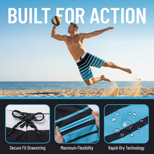 Shorts de bain pour hommes 2026 à séchage rapide, confortables et légers, vente en gros pour la natation, le <span class=keywords><strong>surf</strong></span>, la <span class=keywords><strong>plage</strong></span>, une pièce respirante, maternité - Product Image 3