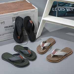 Nouvelles Claquettes <span class=keywords><strong>Homme</strong></span> Été 2025 Haut de Gamme Imprimées, Sandales Tendance à Semelle Épaisse en EVA, Confortables, Antidérapantes et Résistantes à l'Usure pour la Plage - Product Image 4