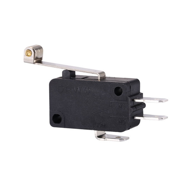 Solder Terminal Micro Switch 40t125 Roller Miniature Micro Switch with Lever 10a 16a 20a 250v