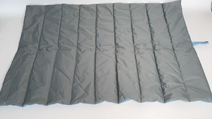 Alfombrilla impermeable acolchada de alta calidad OEM al por mayor, alfombrilla enrollable para mascotas con logotipo personalizado, alfombrilla portátil para mascotas de viaje al aire libre de color personalizado - Product Image 5