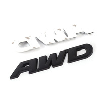 Autocollant de voiture en métal 3D pour Mercedes BMW, Audi, Ford, Nissan, Toyota, accessoires Honda, Land Rover