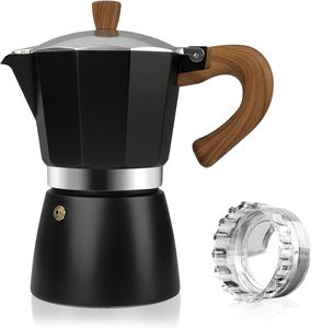 Cafetera Moka de Aluminio para Espresso, Cafetera Italiana, en Oferta - Product Image 1