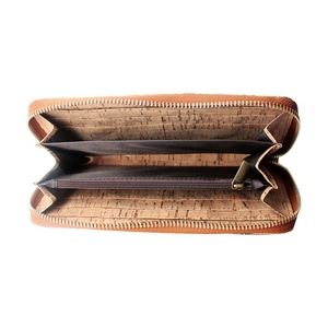 Women Cork Vegan Purse Wallet Large Capacity Smart Phone Clutch Zip Long Purse with Card Holder Coin Pocket Vegan Gift - Product Image 4