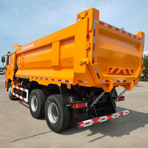 Shacman 6x4 F2000 kuning 10T 10-ban Dump Truck Euro <span class=keywords><strong>2</strong></span> kondisi baru mesin Shacman Diesel bahan bakar tangan kiri Drive 380L kamera belakang - Product Image 6