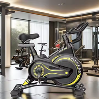 Vélo de spinning intelligent et silencieux pour entraînement multi-exercices à domicile
