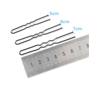 GENYA 180 Pack of U Shape <strong>Bun</strong> <strong>Hair</strong> <strong>Pins</strong> Shaped <strong>Pins</strong> With Box and Storage Bag - Product Image 4