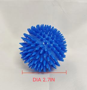 カスタムTPRスパイクボール犬用おもちゃ OEM 環境に優しい弾む歯磨きマッサージインタラクティブペットトレーニングプレイボール毎日使える楽しいおもちゃ - Product Image 2