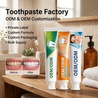 Tablettes de dentifrice blanchissantes à la menthe, antibactériennes, pour usage domestique, éliminant les taches, prix de gros direct usine