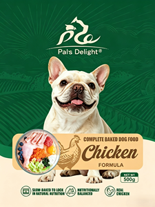 Nourriture pour chiens Pal's Delight, nutrition saine et équilibrée, complète et adaptée à toutes les phases de vie, saveur poulet, vente d'usine, 500g - Product Image 1