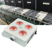Chine vente en gros IR4 Mini 4X18W sans fil Led Uplights Par batterie sans fil DMX pour mariage Disco Club fête événement DJ lumières