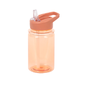 SilverJet Plastic Drinking Water <b>Bottle</b> 450ml With Flip <b>Straw</b> For Sport Gym Camping Outdoor Use - Product Image 1