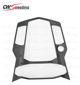 Intérieur de console centrale en fibre de carbone naturelle pour Lamborghini Aventador LP700-4 2011-2015 - Product Image 3