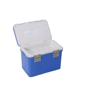 Isolare la ghiacciaia portatile a spalla laboratorio veterinario trasporto medico contenitore di raffreddamento per il trasporto di vaccini