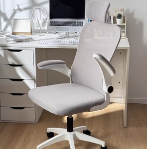 Chaise de bureau ergonomique moderne et réglable <span class=keywords><strong>Angie</strong></span> avec structure en nylon durable pour la maison et les étudiants - Product Image 4