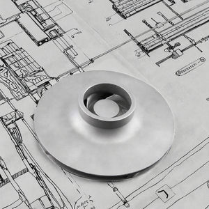 Kunden spezifische Edelstahl-Laufrad-Kreiselpumpe teile <span class=keywords><strong>Aluminium</strong></span> material für geschlossene Wasserpumpe - Product Image 3