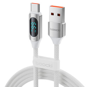 Toocki Offres Spéciales 66W câble de charge rapide 6A affichage numérique à courant élevé puce intelligente intégrée pour <span class=keywords><strong>Huawei</strong></span>/<span class=keywords><strong>Honor</strong></span> charge quotidienne - Product Image 1
