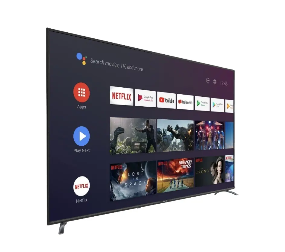 تلفاز بشاشة مسطحة, تلفاز بشاشة مسطحة 65 UHD 4K ذكية أندرويد LED TV 18.5 24 32 40 43 50 55 65 75 بوصة الصين التلفزيون مصنع رخيصة شاشات مسطحة التلفزيون