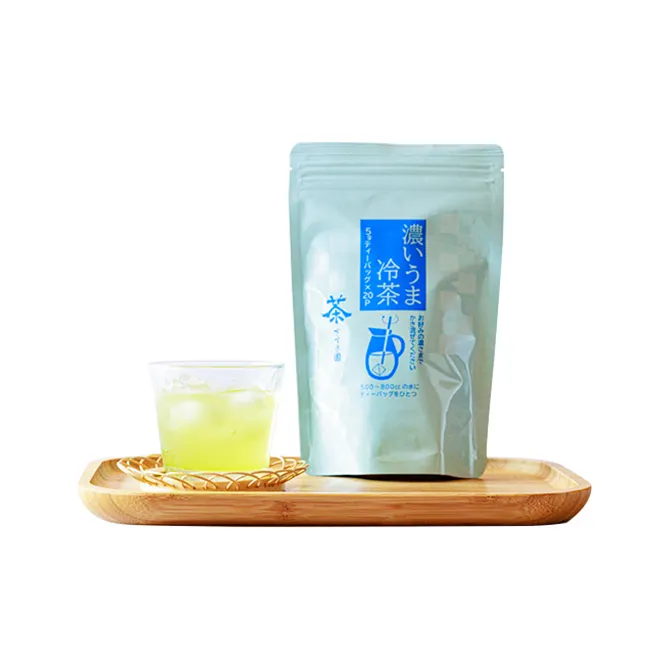 Full bodied dry extract premium green people tea producer in Japan