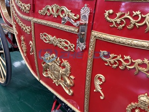 Carruaje de Lujo de Última Generación, Estilo Real Europeo, con Caballos y Eléctrico, para Bodas y Turismo, Transporte Especial - Product Image 6