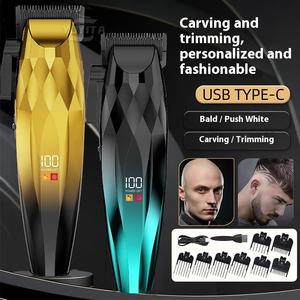 Machine à <span class=keywords><strong>Tondeuse</strong></span> à Cheveux Tendance 2025, <span class=keywords><strong>Tondeuse</strong></span> à Batterie Pro, Machines de Barbier, <span class=keywords><strong>Coupe</strong></span>-Cheveux, Chargeur Jrl - Product Image 4