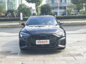 2023 <span class=keywords><strong>Audi</strong></span> A3 sedán alimentado por combustible de bajo kilometraje moderno y deportivo negro giro <span class=keywords><strong>a</strong></span> la izquierda coche de lujo sin accidentes de <span class=keywords><strong>segunda</strong></span> <span class=keywords><strong>mano</strong></span> - Product Image 2