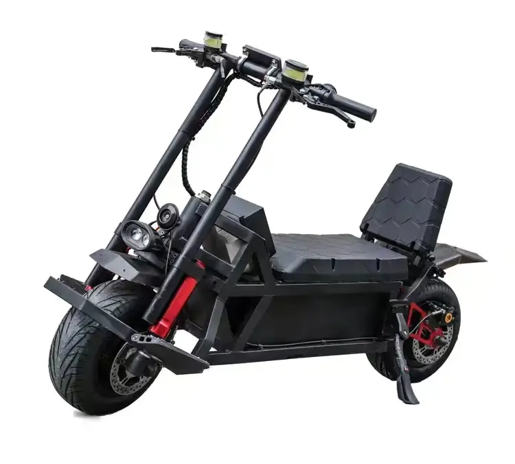 K6 Scooter 13 inches With Safety and Speed Alarm pin Speed 115km/h Motor Power Motorcycle 2 x 3500w Voltage 134V